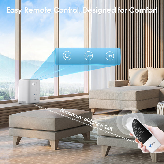 VARON 1-7L/min  Home Oxygen Concentrator VH-3