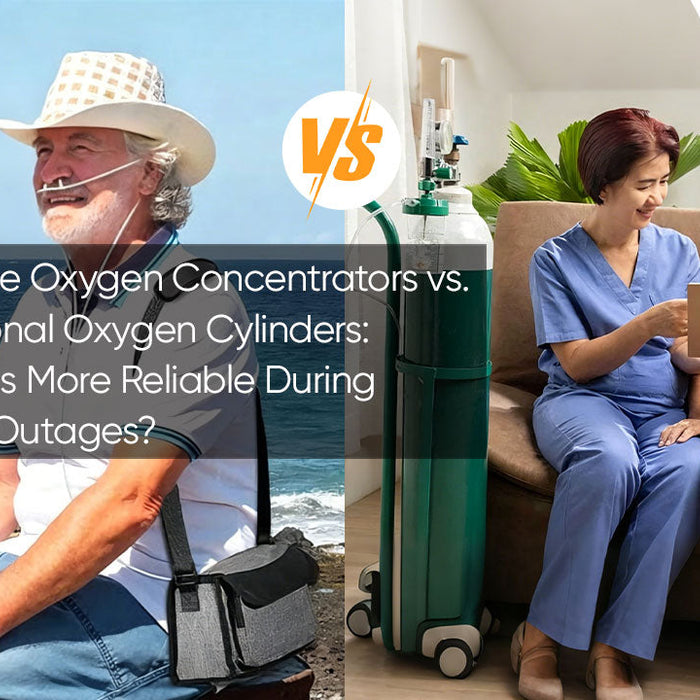 Portable Oxygen Concentrators vs. Traditional Oxygen Cylinders: Which Is More Reliable During Power Outages?