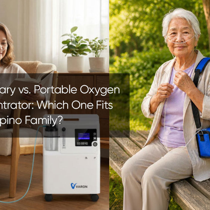 Stationary vs. Portable Oxygen Concentrator: Which One Fits Your Filipino Family?