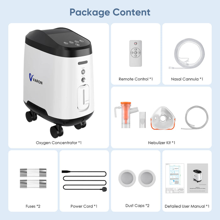 VH-2 PRO High-Performance Oxygen Concentrator | Safe Home Use Device