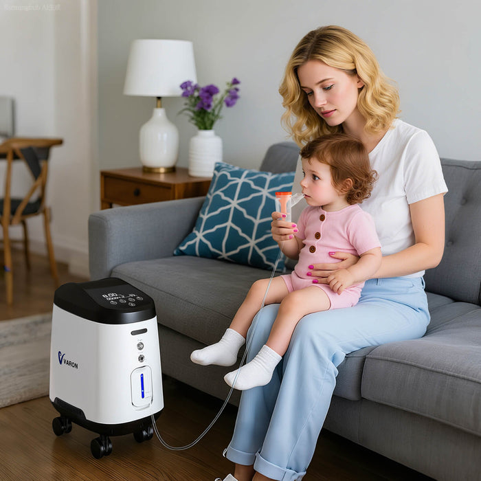 VH-2 PRO High-Performance Oxygen Concentrator | Safe Home Use Device