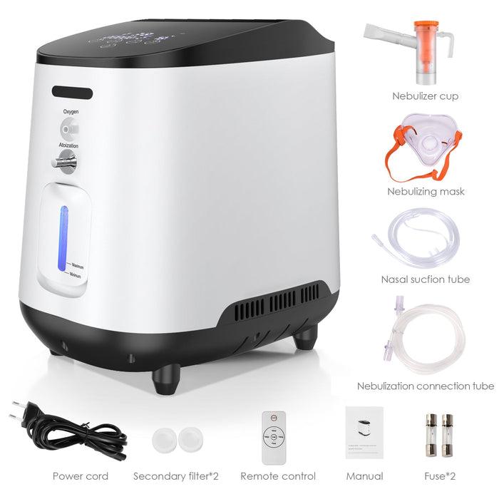 VARON 1-7L/min Home Oxygen Concentrator VH-2
