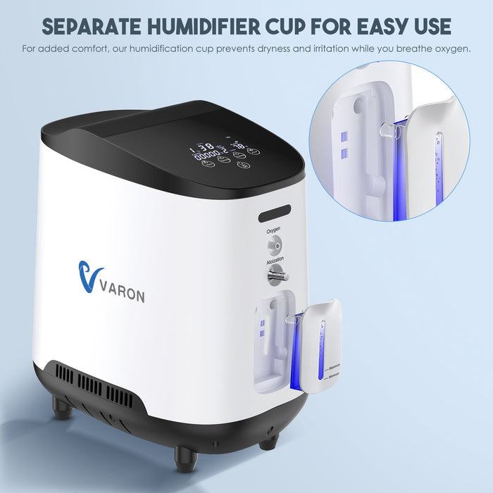 VARON 1-7L/min Home Oxygen Concentrator VH-2
