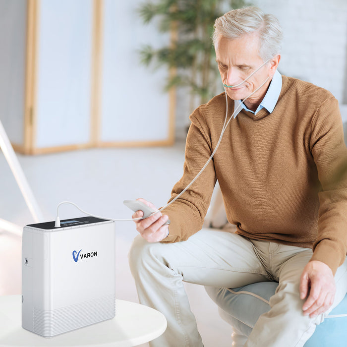 VARON 1-6L Continuous Flow Portable Oxygen Concentrator VP-6