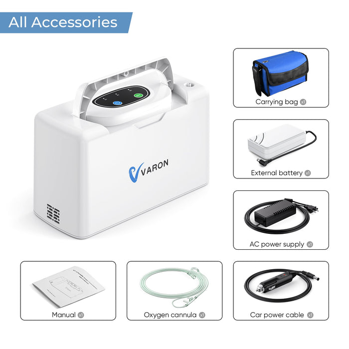 VARON 3L/min Portable Oxygen Concentrator VL-2