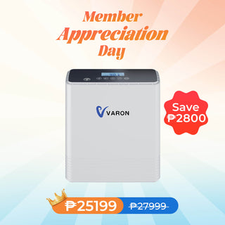 VARON 1-6L Continuous Flow Portable Oxygen Concentrator VP-6