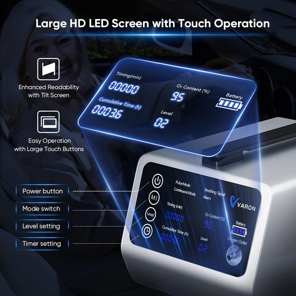 VARON travel oxygen concentrator VT-1