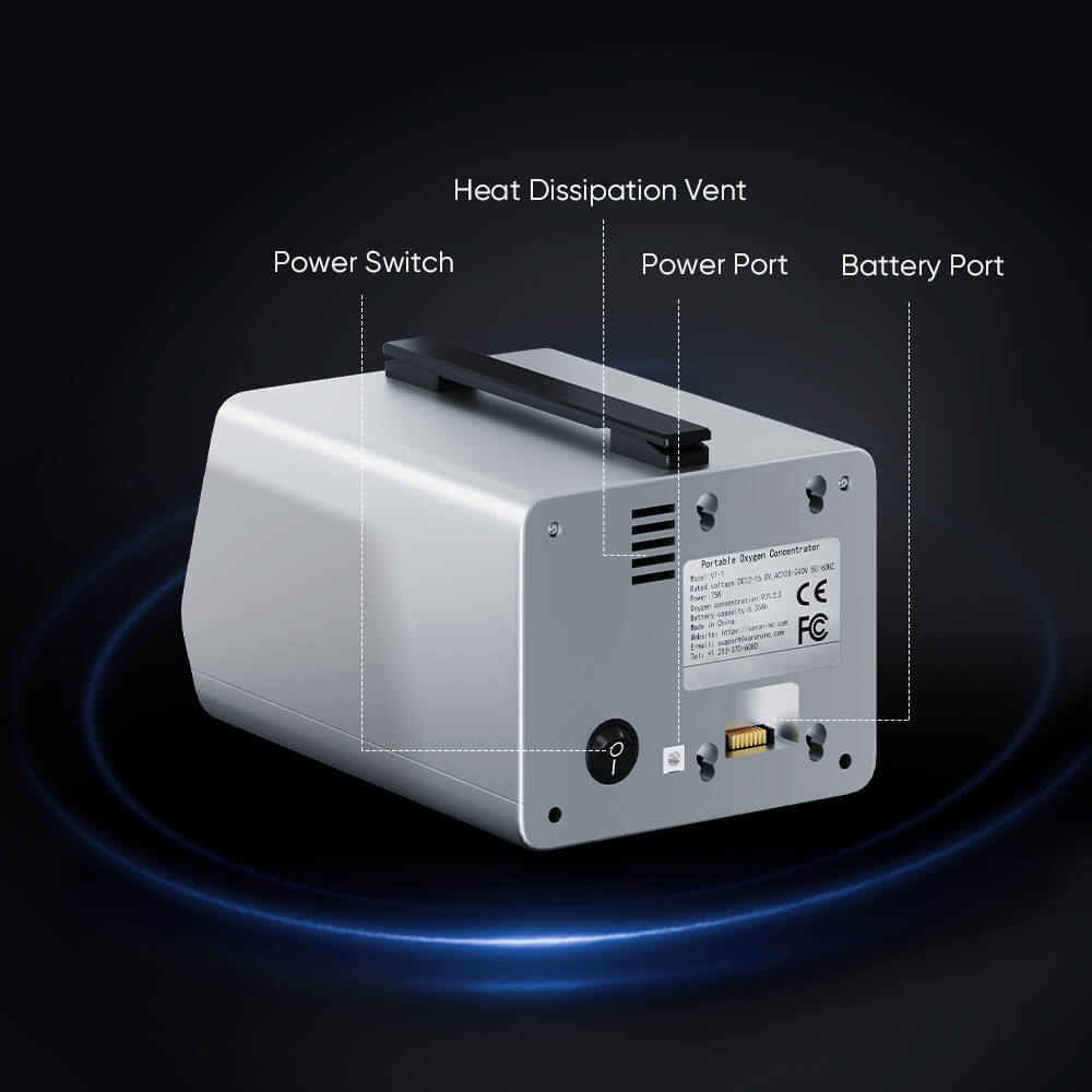 VARON travel oxygen concentrator VT-1