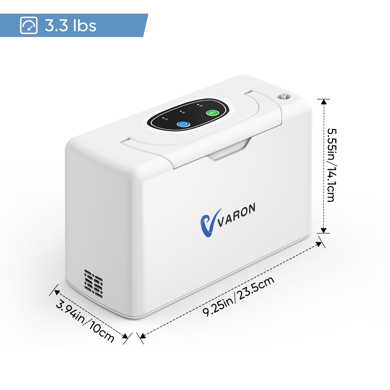 VARON 3L/min Portable Oxygen Concentrator VL-2