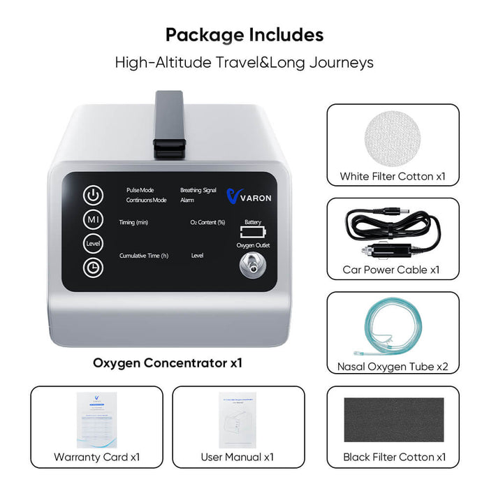 VARON travel oxygen concentrator VT-1