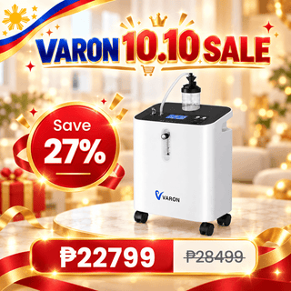 7×24  Use|VARON Serene 3 1-10L Quiet Oxygen Concentrator 
