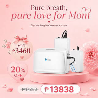 VARON VL-1 Oxygen Concentrator Combo with Extra Battery