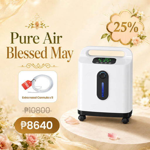 VARON DF-011 |Continuous Flow Home-Use 1-8L/Min Oxygen Concentrator