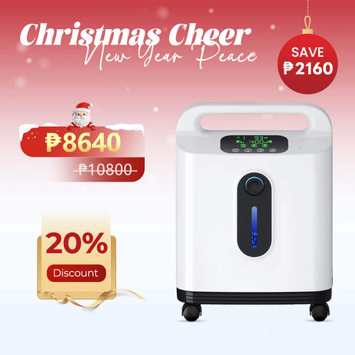 VARON DF-011 |Continuous Flow Home-Use 1-8L/Min Oxygen Concentrator