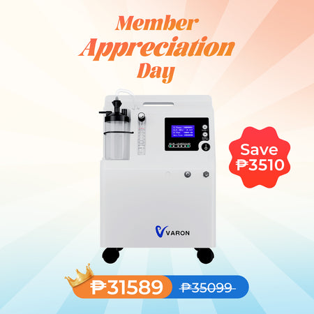 VARON 5L Premium Home Oxygen Concentrator Serene 5