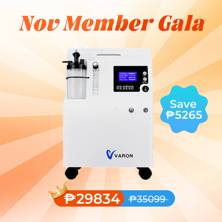 VARON 5L Premium Home Oxygen Concentrator Serene 5