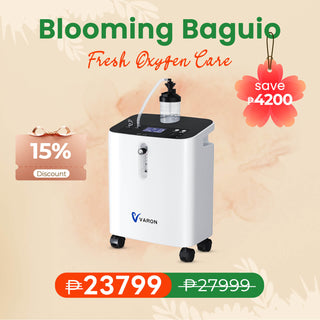 7×24  Use|VARON Serene 3 1-10L Quiet Oxygen Concentrator 