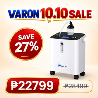7×24  Use|VARON Serene 3 1-10L Quiet Oxygen Concentrator 