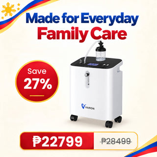 7×24  Use|VARON Serene 3 1-10L Quiet Oxygen Concentrator 