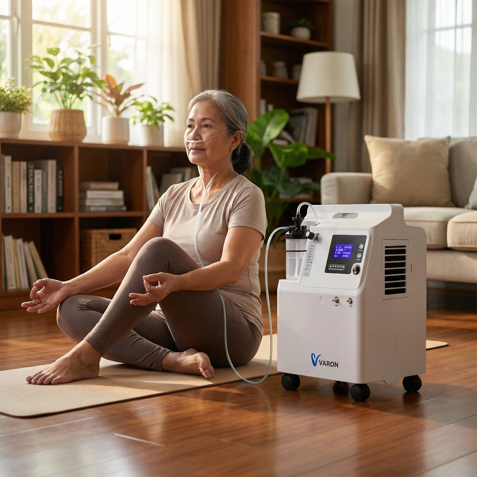 VARON 5L Premium Home Oxygen Concentrator Serene 5