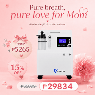 7×24  Use|VARON Serene 5 Premium 5L Oxygen Concentrator
