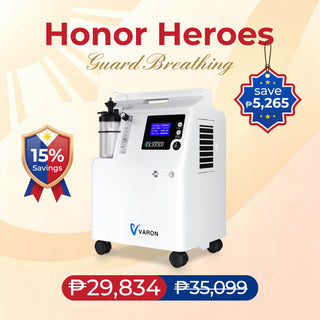 7×24  Use|VARON Serene 5 Premium 5L Oxygen Concentrator