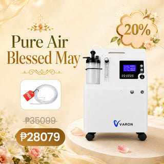 7×24  Use|VARON Serene 5 Premium 5L Oxygen Concentrator