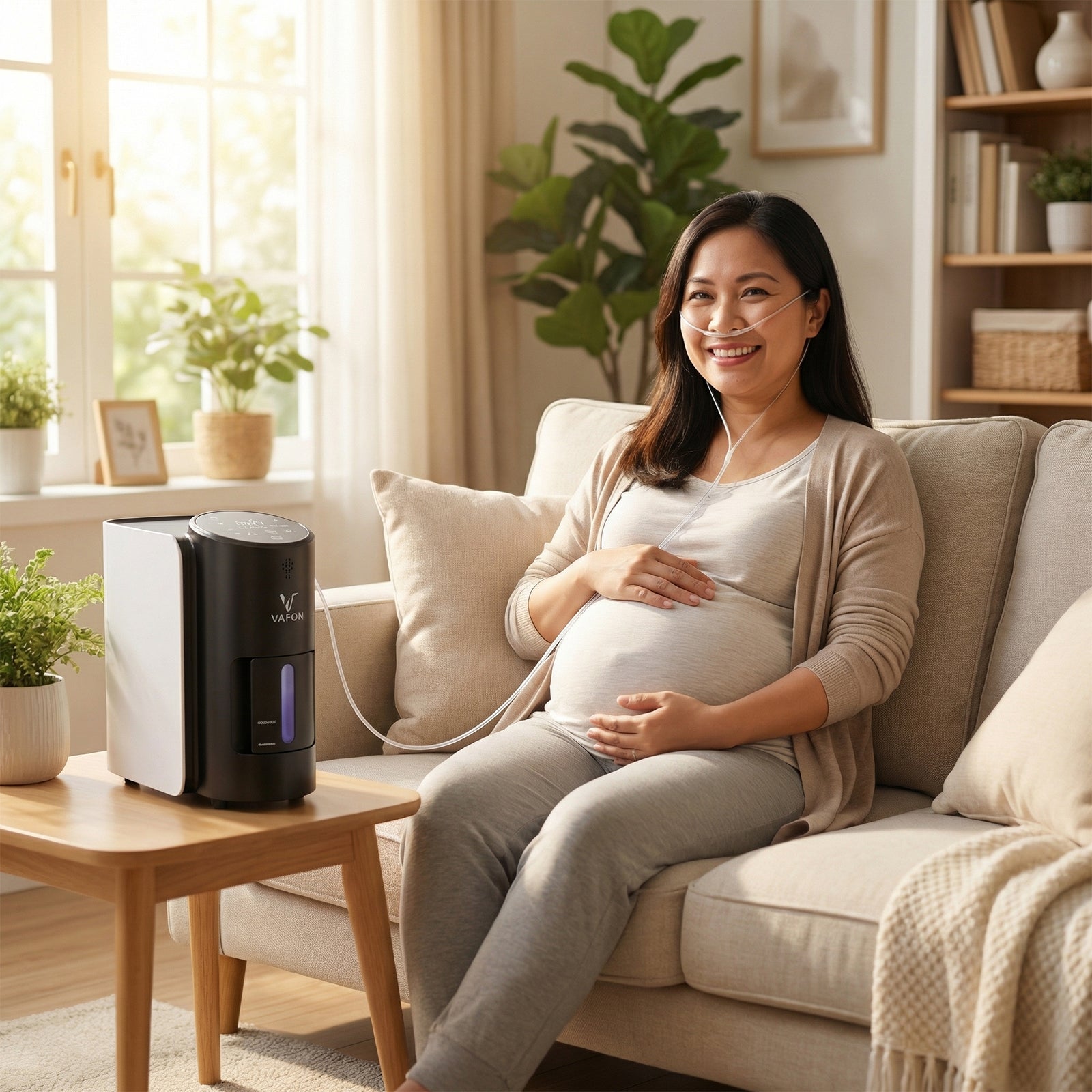 VARON  1-7L/min Home Oxygen Concentrator VH-1