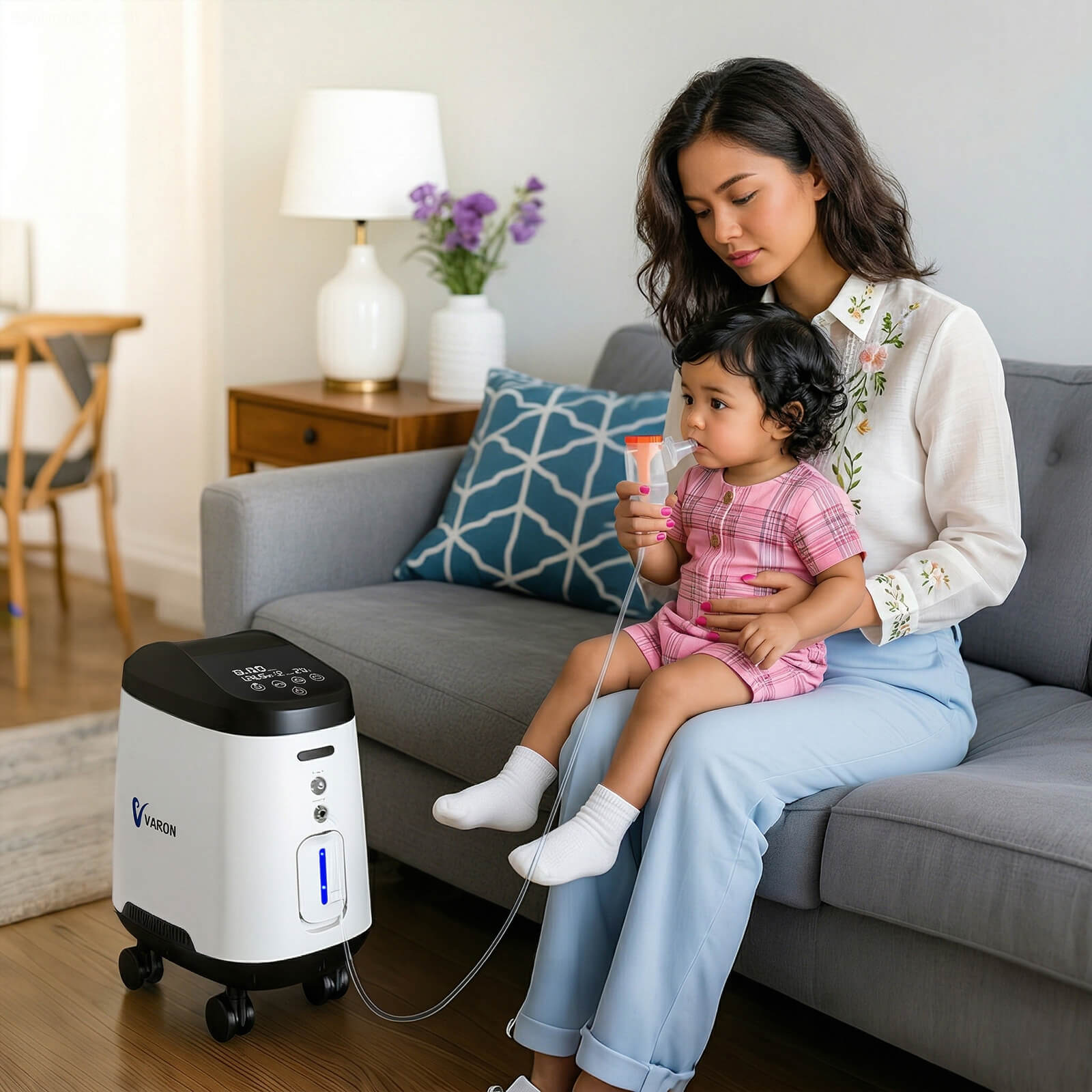 VARON 1-8L/min Home Oxygen Concentrator VH-2 PRO