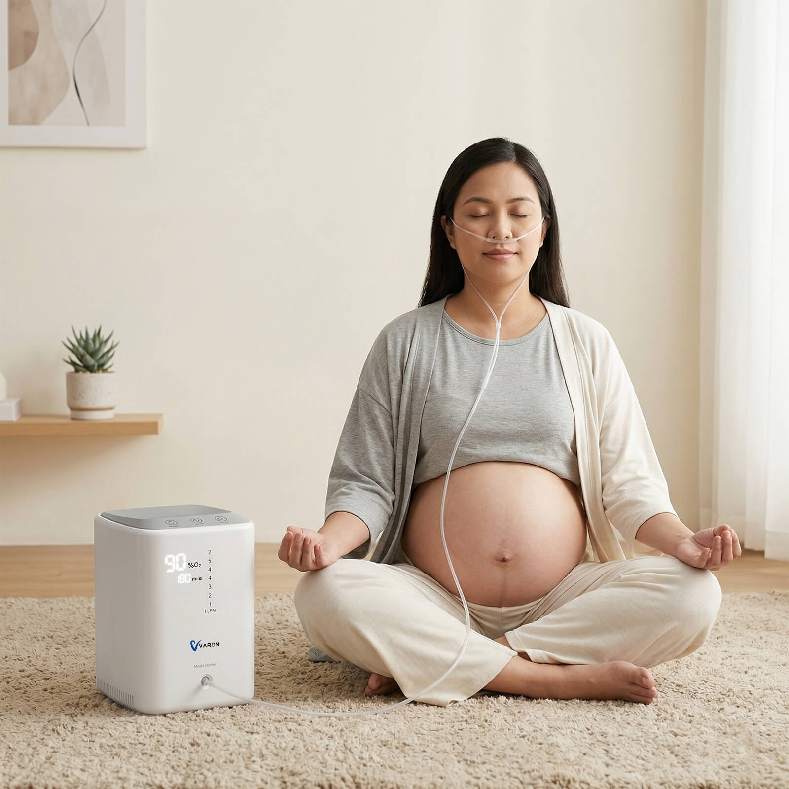 VARON 1-7L/min  Home Oxygen Concentrator VH-3