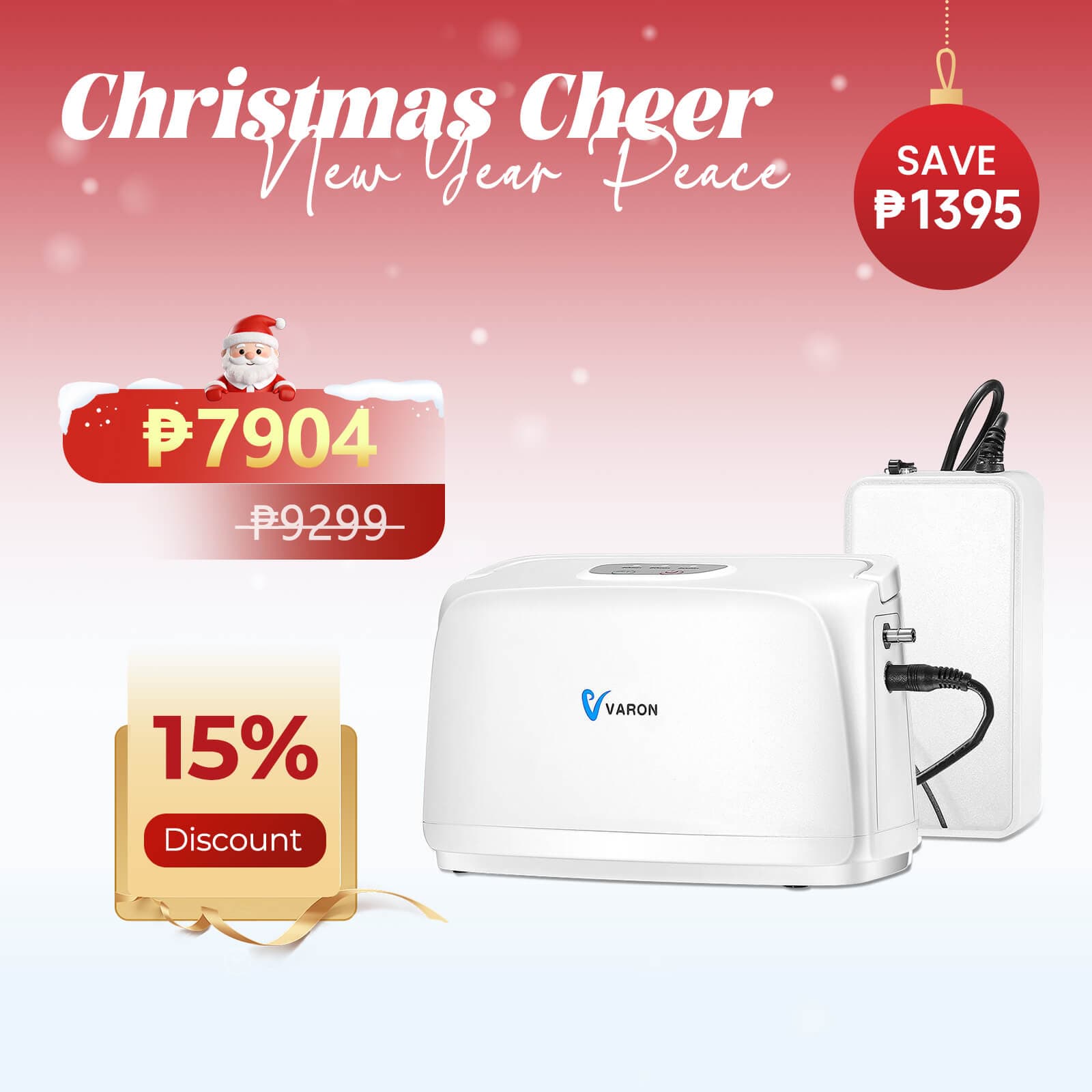 VARON 3L/min Portable Oxygen Concentrator VL-1