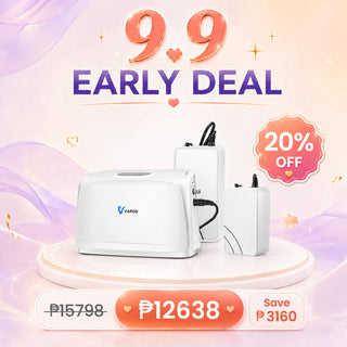 VARON VL-1 Oxygen Concentrator Combo with Extra Battery