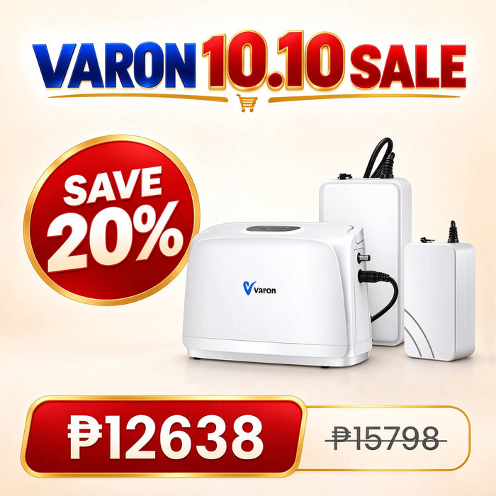 VARON VL-1 Oxygen Concentrator Combo with Extra Battery