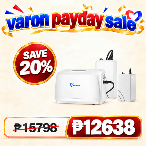 VARON VL-1 Oxygen Concentrator Combo with Extra Battery