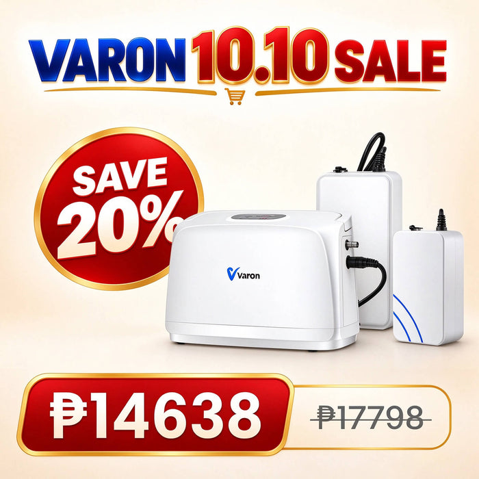 VARON VL-1 Oxygen Concentrator Combo with Extra Battery