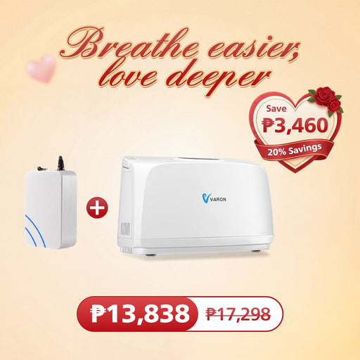 VARON VL-1 Oxygen Concentrator Combo with Extra Battery