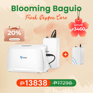 VARON VL-1 Oxygen Concentrator Combo with Extra Battery