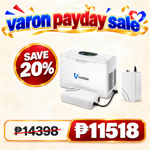 VARON VL-2 Oxygen Concentrator Combo with Extra Battery