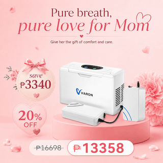 VARON VL-2 Oxygen Concentrator Combo with Extra Battery