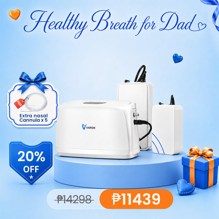 VARON VL-1 Oxygen Concentrator Combo with Extra Battery