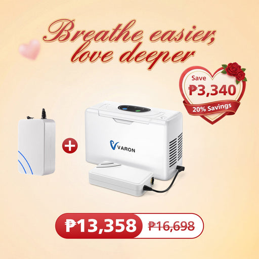 VARON VL-2 Oxygen Concentrator Combo with Extra Battery