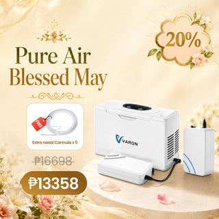 VARON VL-2 Oxygen Concentrator Combo with Extra Battery