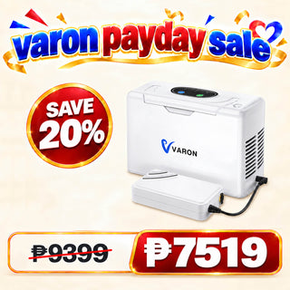 VARON 3L Continuous  Flow Portable Oxygen Concentrator VL-2