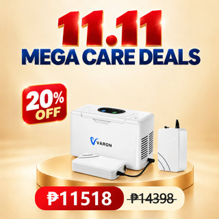 VARON VL-2 Oxygen Concentrator Combo with Extra Battery