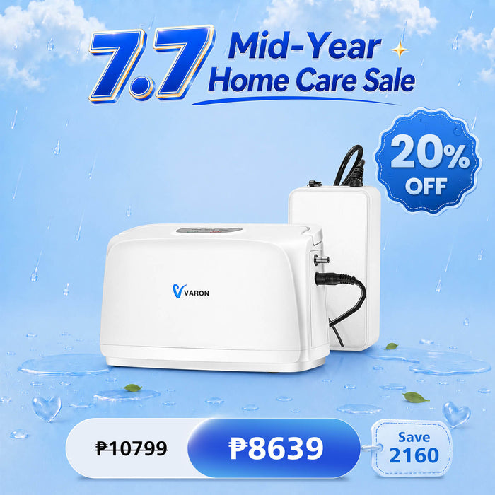 VARON VL-1 Oxygen Concentrator Combo with Extra Battery