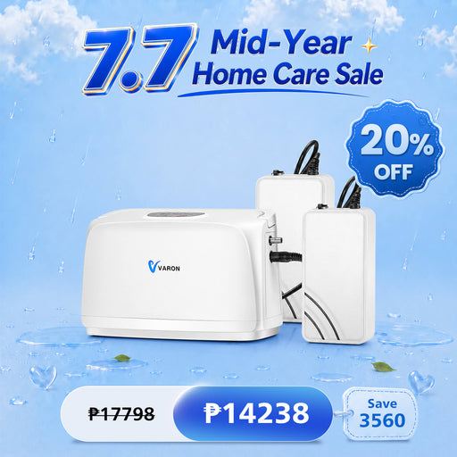 VARON VL-1 Oxygen Concentrator Combo with Extra Battery