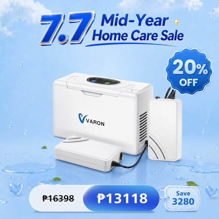 VARON VL-2 Oxygen Concentrator Combo with Extra Battery