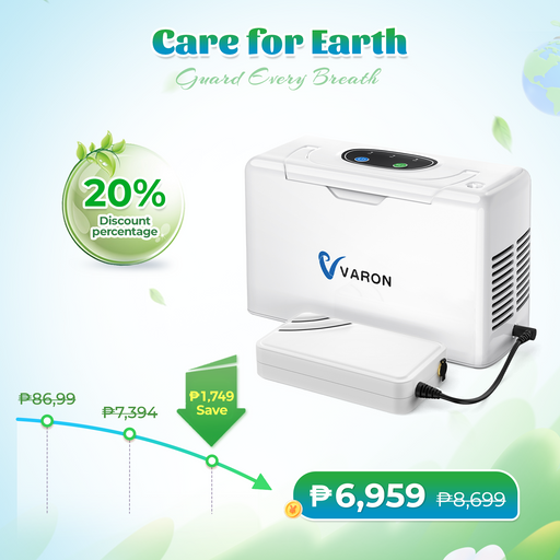 VARON 3L/min Portable Oxygen Concentrator VL-2