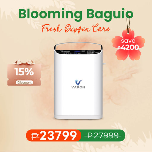 VARON 5L Pulse Flow Portable Oxygen Concentrator VP-1