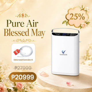 VARON 5L Pulse Flow Portable Oxygen Concentrator VP-1